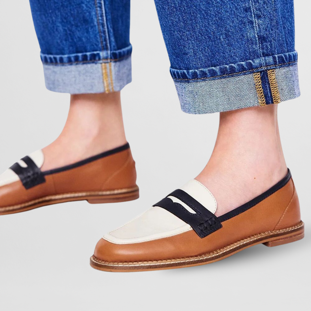 Markéta | Elegantas ērtas universālas īstas mokasīnas