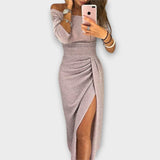 Nela - Eleganti kleiti ar atvērtiem pleciem