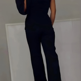 Eliška - Elegants vienvietīgs kombinezons ar spīdīgiem detaļām