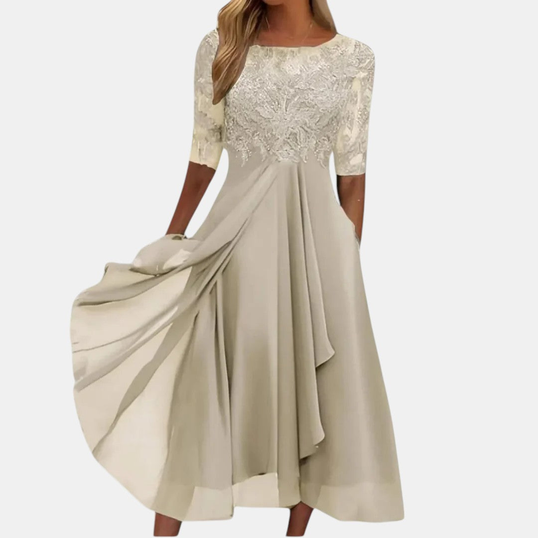 Rhonda™ | Eleganta mežģīņu kleita