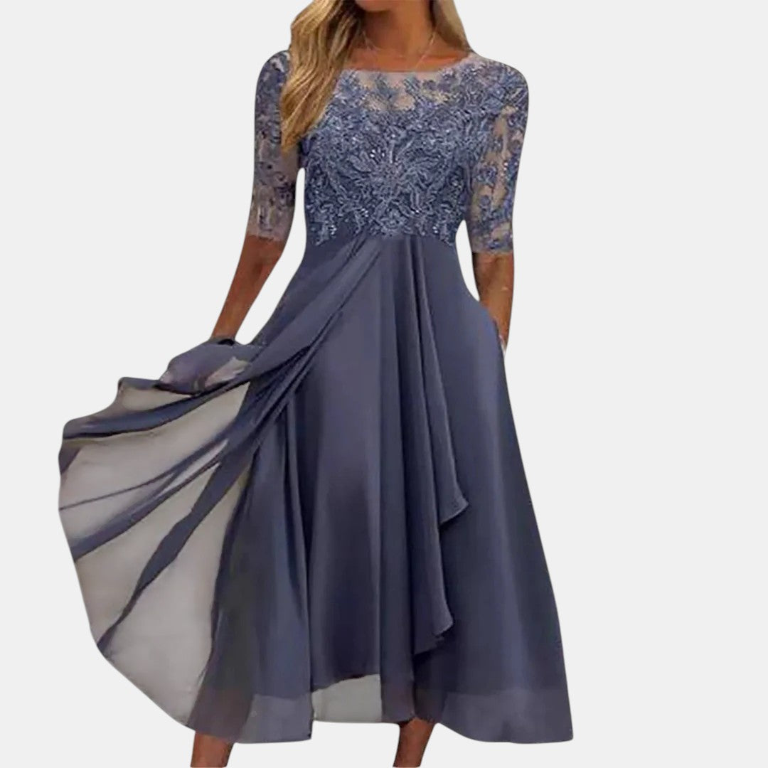 Rhonda™ | Eleganta mežģīņu kleita