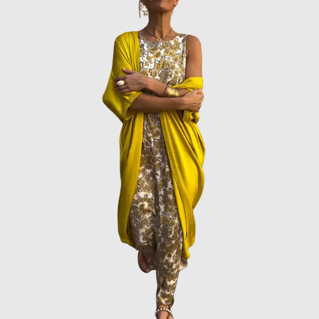 Melanie™ | Eleganta kleita ar jaciņu