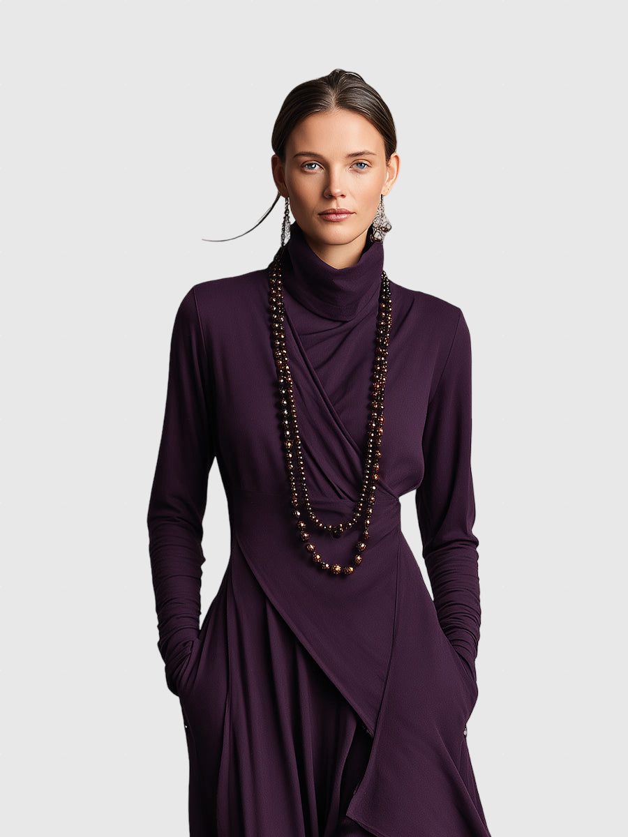 Natālija | Eleganta drapēta kleita