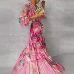 Sofija | Eleganta puķaina maxi kleita