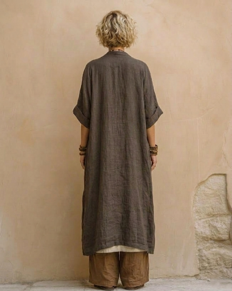 Sūzena | Boho vasaras komplekts ar platām biksēm
