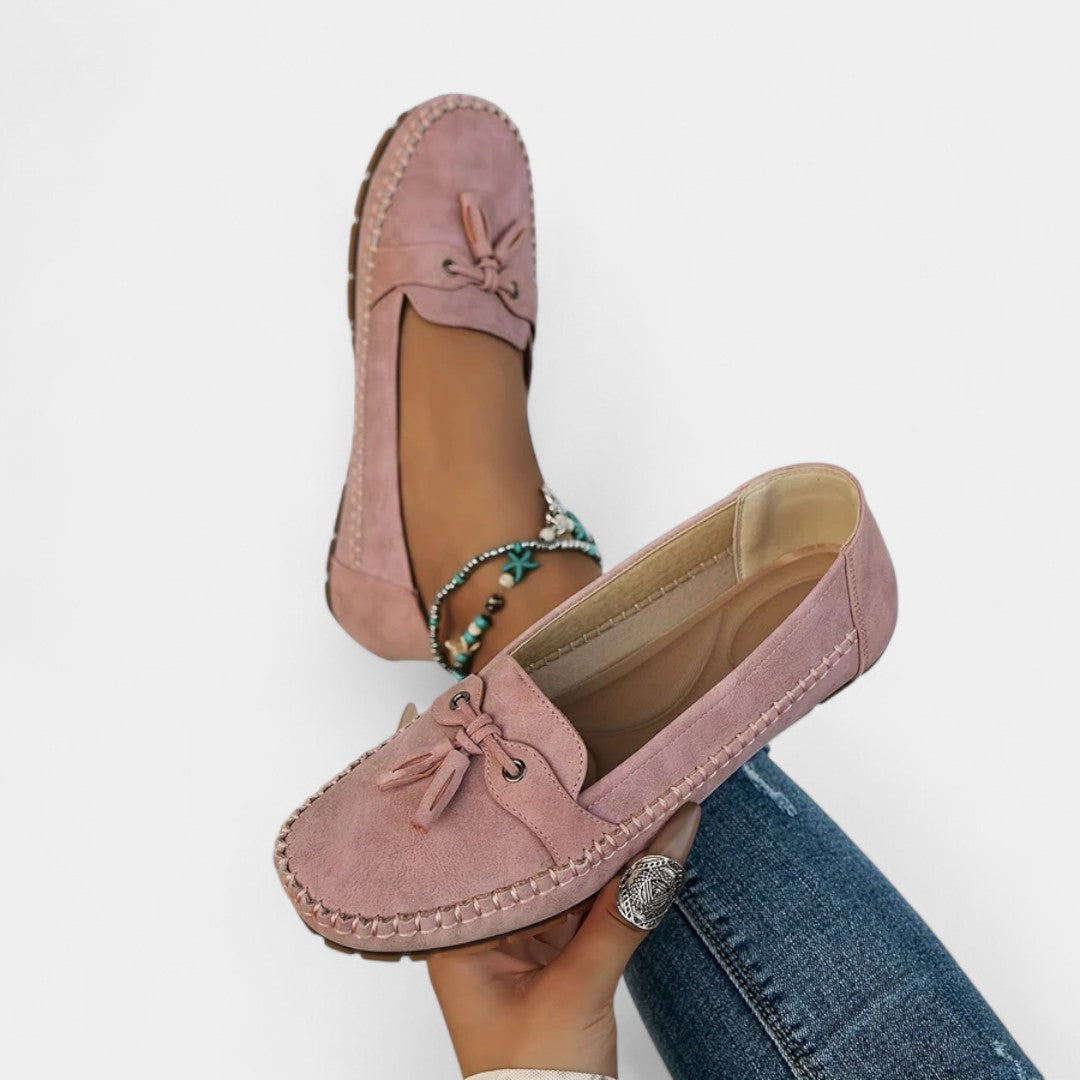 Megan | Elegantas mokasīnas ar bārkstīm