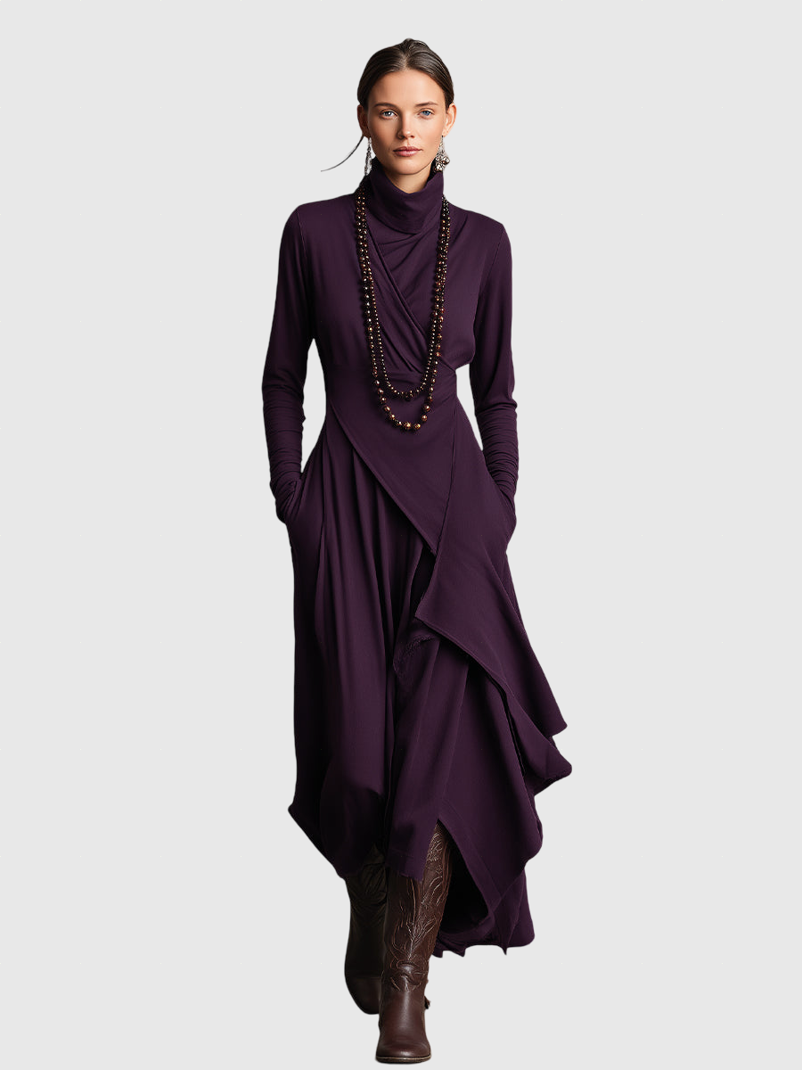 Natālija | Eleganta drapēta kleita