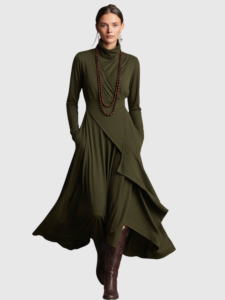 Natālija | Eleganta drapēta kleita