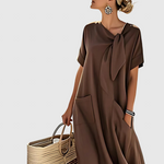 Ella™ eleganta kleita ar kabatām