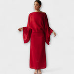 Ľubica - Kimono kleita no lina un kokvilnas
